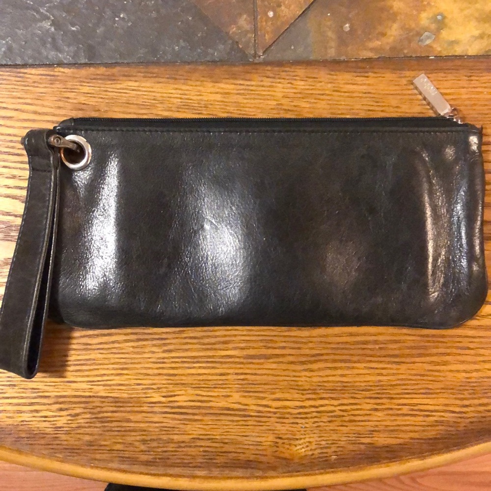 Hobo clutch wristlet wallet
